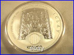 Lot of (6) 2017 South Korea ZiSin Series Gallus 1 oz 999 Silver BU Coin 1 Clay