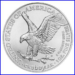 (Lots of 5) 2022 $1 American Silver Eagle 1 oz BU