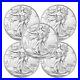 (Lots of 5) 2023 $1 American Silver Eagle 1 oz BU