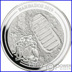 MOON LANDING Apollo 50th Anniversary 1 Kg Kilo Silver Coin 25$ Barbados 2019