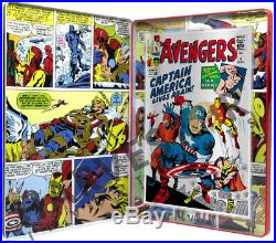 Marvel Comics Avengers #4 Silver Foil 1 Oz. Capt. America 2nd In Series