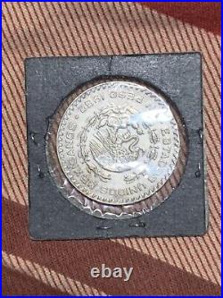 Mexican silver pesos lot