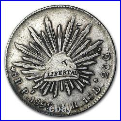 Mexico Silver 8 Reales Cap&Rays (Chopmark, ASW. 7859 oz) SKU#73751