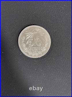 Mexico Silver Coin Lot Pesos All 5 Coins Are Silver Mexican Pesos Plata 720