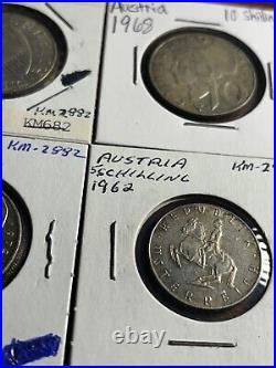 NICE! Austrian Silver Coin Lot (Read Description!) Austria World Foreign Coinage