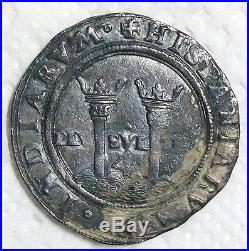 Nd(1542-1555) M-a Mexico Carlos & Johanna Late Series Silver 4 Reales Scarce