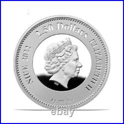 Niue Island 2022 2.5 Dollar Commemorative coin of Queen Elizabeth II silver coin