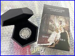 Niue Island 2022 2.5 Dollar Commemorative coin of Queen Elizabeth II silver coin