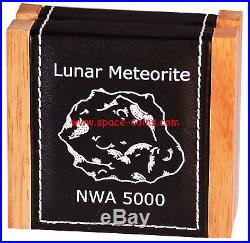 Niue Islands 2015- Lunar Meteorite NWA 5000, $1, ONLY 500 MADE! Moon Meteorite