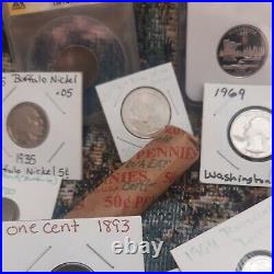 Old Collectable U. S And World coins