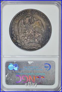 Only 1 Finer Ngc Ms65 1893 As-ml 8r Reale Mexico Cap & Rays Toned 0-finer-pcgs