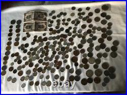 Over 350 Coins 1700's, 1800's, 1900's Silver, Bronze, & Copper Foreign Coins