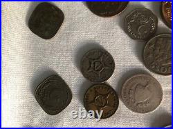 Over 350 Coins 1700's, 1800's, 1900's Silver, Bronze, & Copper Foreign Coins