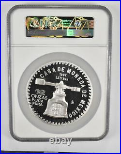 PF66 UCAM 1987 Mo Mexico 12 Onza Silver USA Constitution Graded NGC 0138