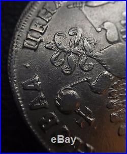 RUSSIA SILVER ROUBLE 1720 OK Peter I Russian Rubl Russland
