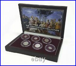 Renaissance Coin Collection Boxed Set of Six Silver Coins