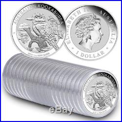 Roll of 20 2019-P 1 oz. Silver Kookaburra $1 Coins GEM BU SKU55415