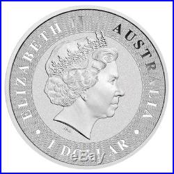 Roll of 25 2018-P Australia 1 oz Silver Kangaroo $1 Coins GEM BU SKU49773
