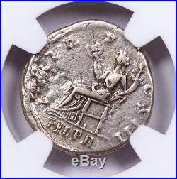 Roman Empire, Silver Denarius of Hadrian (AD 117-138) NGC VF SKU52255