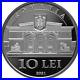 Romania 10 lei silver 31.1 g foundation of the national opera in Bucharest 2021