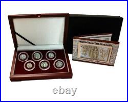 Rome's 3 Julias The Severan Dynasty Silver 6 Coin Box Set w COA
