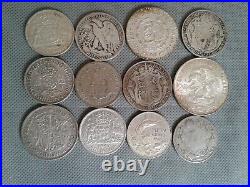 SILVER COINS SOME OLD-WORLD FOREING COINS Different Years! COLLECTIBLES