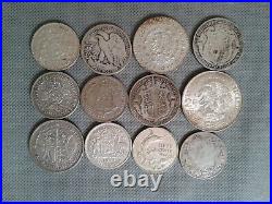 SILVER COINS SOME OLD-WORLD FOREING COINS Different Years! COLLECTIBLES