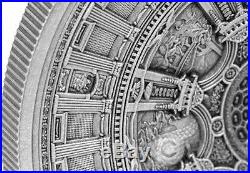 ST PAULS CATHEDRAL 4 Layer Silver Coin 10$ Samoa 2017