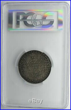 Saxony 1678 Order Of The Garter Silver Thaler PCGS AU53
