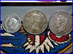 Silver World Coins Japan, France, Switzerland, Philippines, Great Britan, Canada