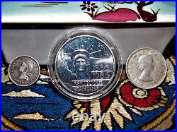 Silver World Coins Japan, France, Switzerland, Philippines, Great Britan, Canada