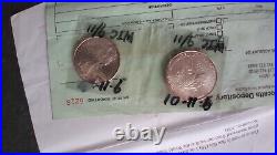 Silver coins recovered from deep within WORLDTRADE CENTER Twin Towers 9/11/01
