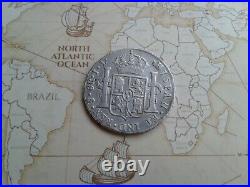 Spanish Colonial Bolivia 1825 JL-Potosi Silver 8 Reales