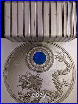 Swarovski Birthstone Crystal Silver Proof Coin PF70 Ultra Cameo 2016 S$5 FULL Yr