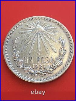 T7 1921 Un Peso Km#455 Key Date
