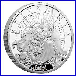 The Britannia 2021 UK One-Ounce Silver Proof Coin