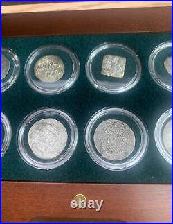 The Great Eastern Caliphates 12 Silver Coins Collection WithCOA & Box