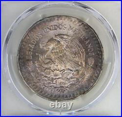 Toned 1984- Mexican Libertad 1 Onza Silver Coin PCGS MS67