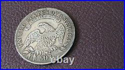 U. S 1833 Fifty Cent Capped Bust Collectibles