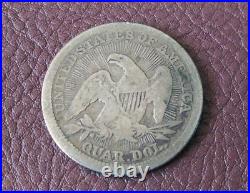 U. S 1853 Arrows and rays Quarter Dollar Silver Collectibles
