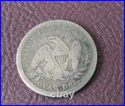 U. S 1853 Arrows and rays Quarter Dollar Silver Collectibles