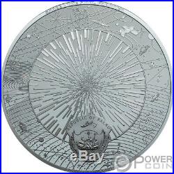 UNIVERSE Space Final Frontier 3 Oz Silver Coin 20$ Palau 2019