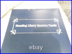 Vintage Standing Liberty Quarters Panels 14 Complete Panels PCS Booklet