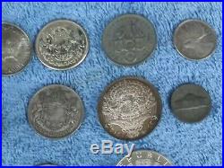 Vintage World Silver Coin Lot 1941-1969 12 Uncommon Silver Coins