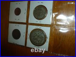 World Coin Lot Mexico 1971 Peso Centavos Costa Rica 1980s 1944 Silver 1961