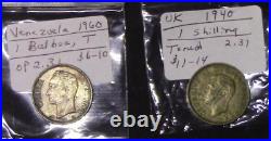 World Silver Coin Collection Lot #5 15 Coin Lot