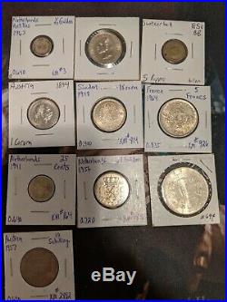 World Silver My World Silver Coin Collection 42 Coin Lot