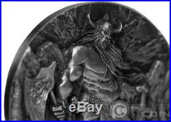 YMIR Legends of Asgard Max Relief 3 Oz Silver Coin 10$ Tokelau 2017